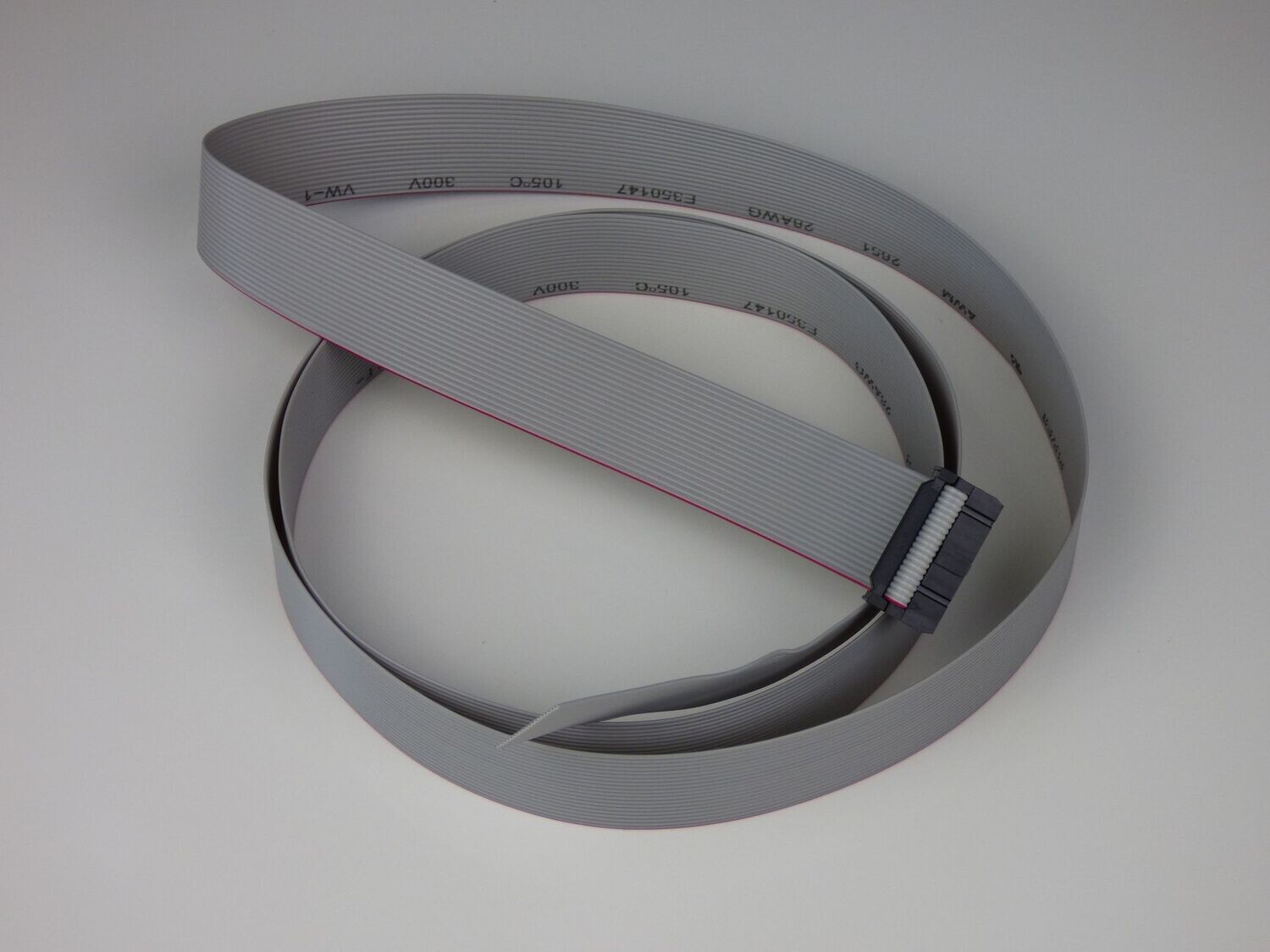 DMiotech Flachbandkabel 20Pin 3.3 Fuß - 1mm Pitch Grau Für Kameras & PC