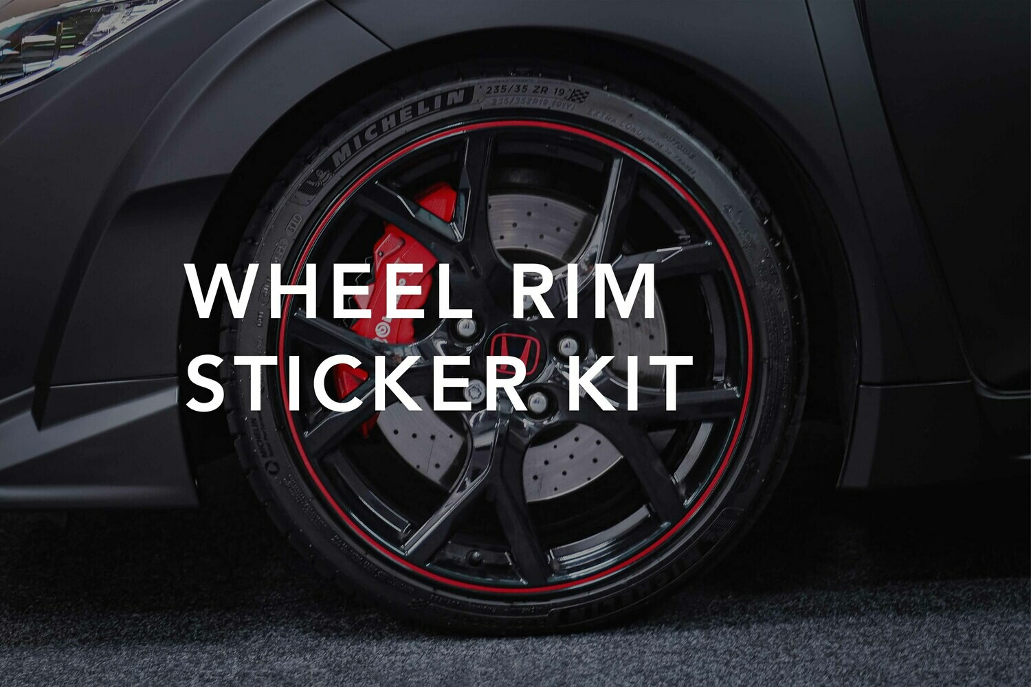 Wheel Rim Sticker Kit 4mm