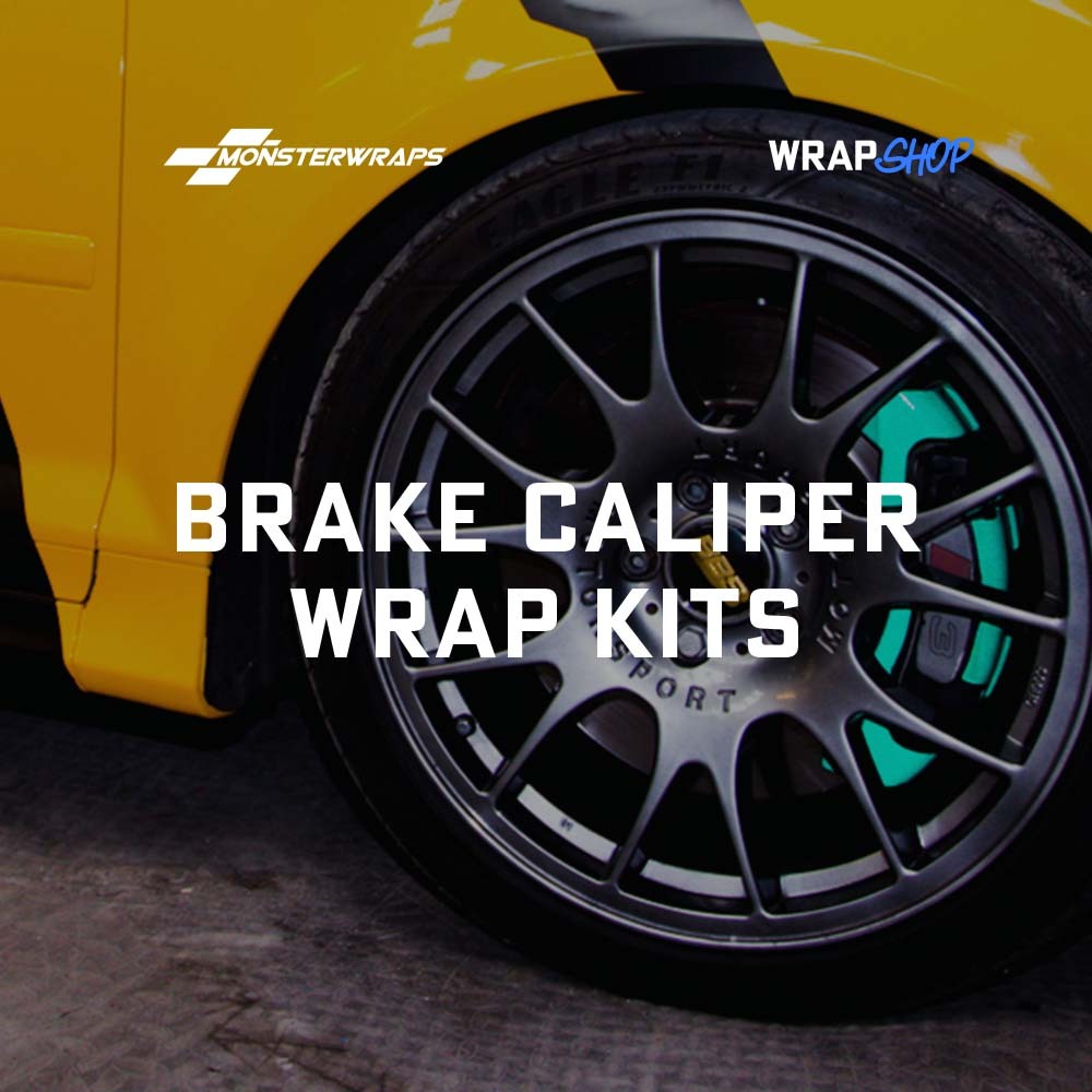 REFLECTIVE BRAKE CALIPER WRAP KITS