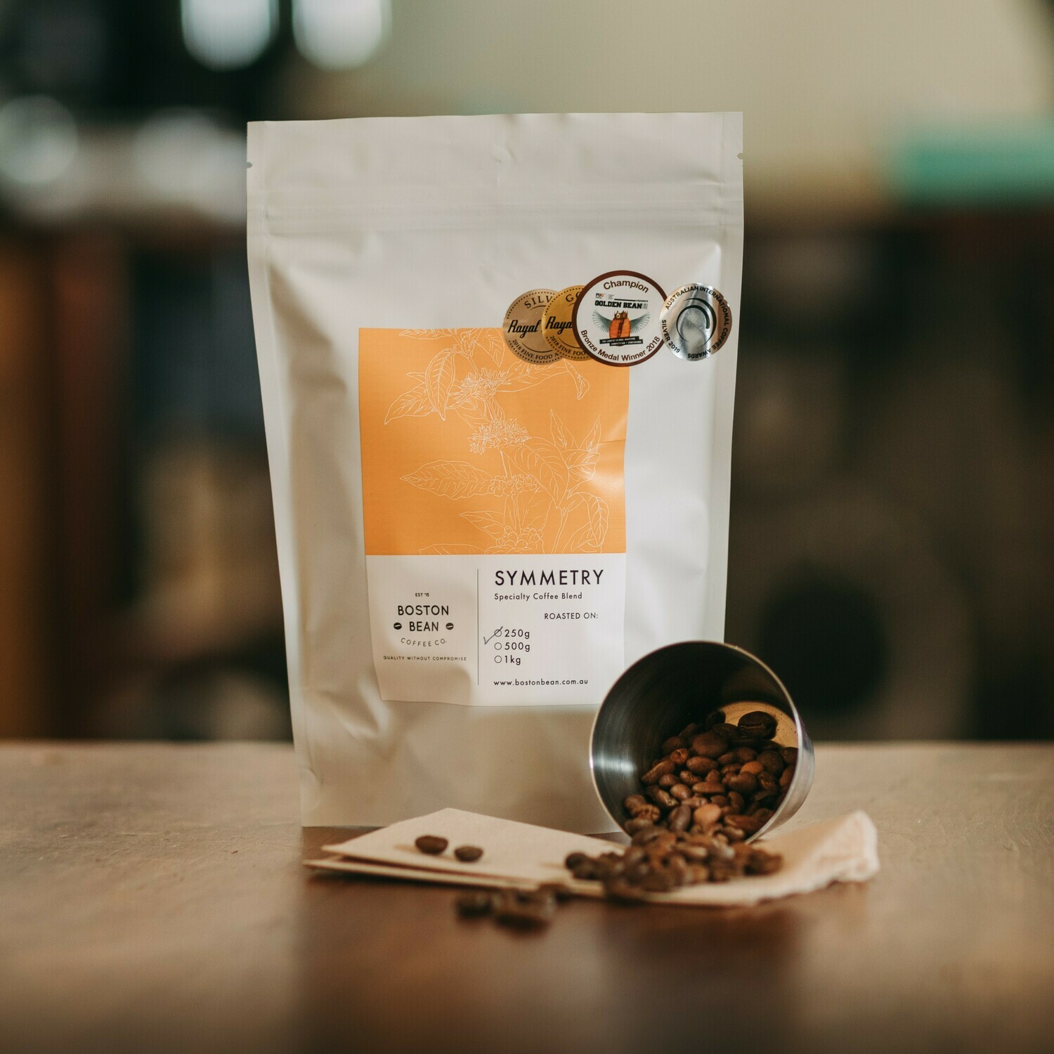 Symmetry Blend Boston Bean Coffee Store Boston Bean Coffee Co.