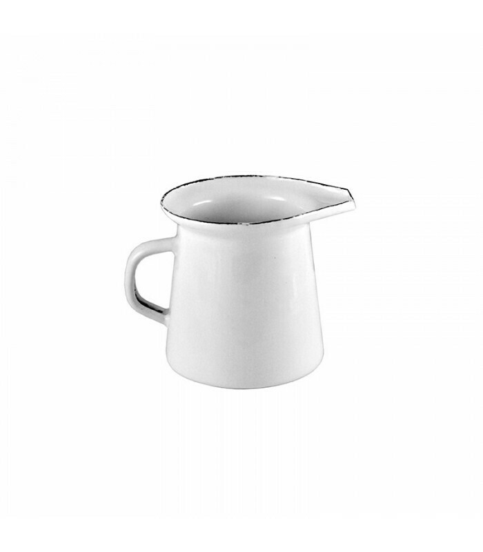 Enamel Milk Jug 125ml Store Boston Bean Coffee Co.