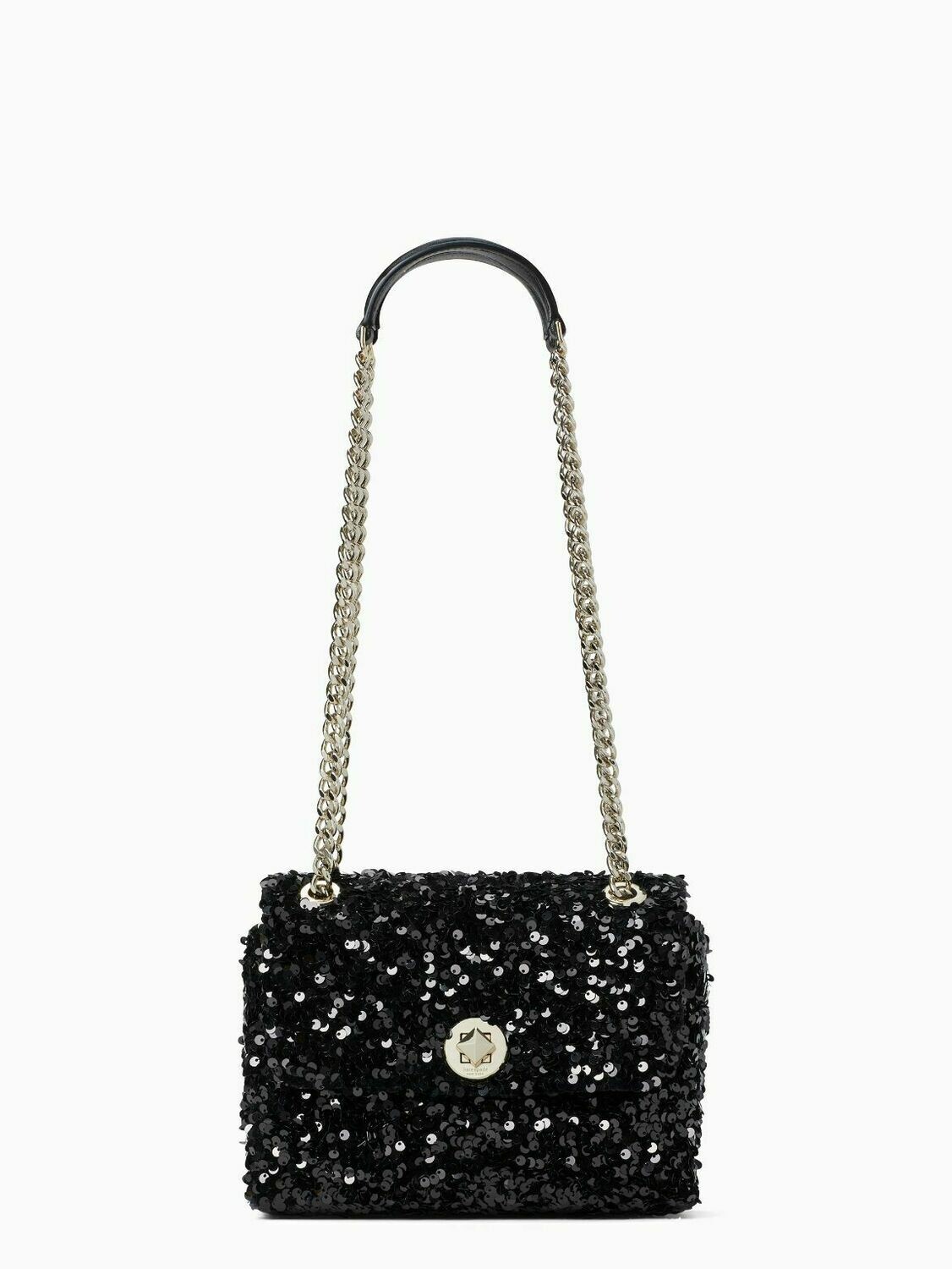 KATE SPADE, Natalia sequin small flap crossbody