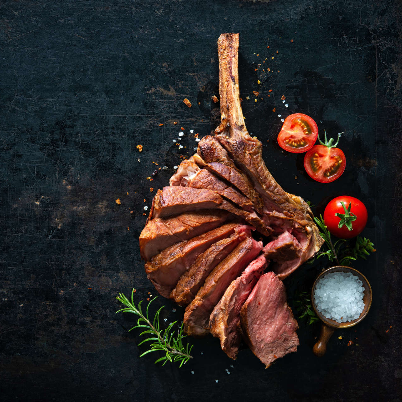 4 Bonein Ribeye Steaks