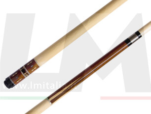 Stecca da biliardo americano John West, 2 pezzi, 145 cm di lunghezza, standard