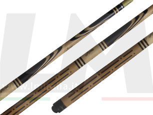 Vendita calda stecca da biliardo con punta a strato 13mm albero in legno d'acero