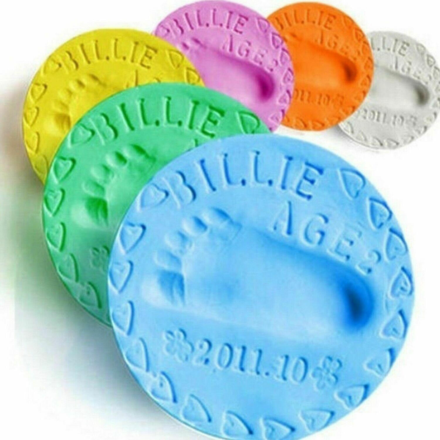 Baby's Hand and Footprint Clay Kit