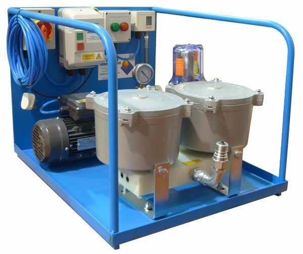 PreFilter Light Duty Four Unit Oil Filtration Systems