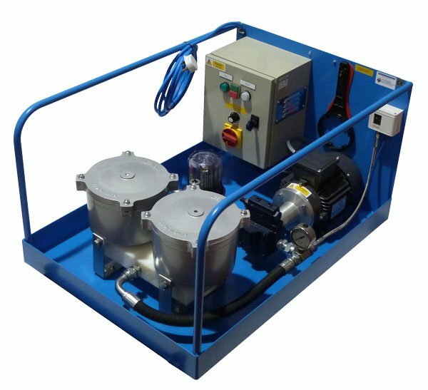 Twin Unit Gearbox Oil Filtration Systems