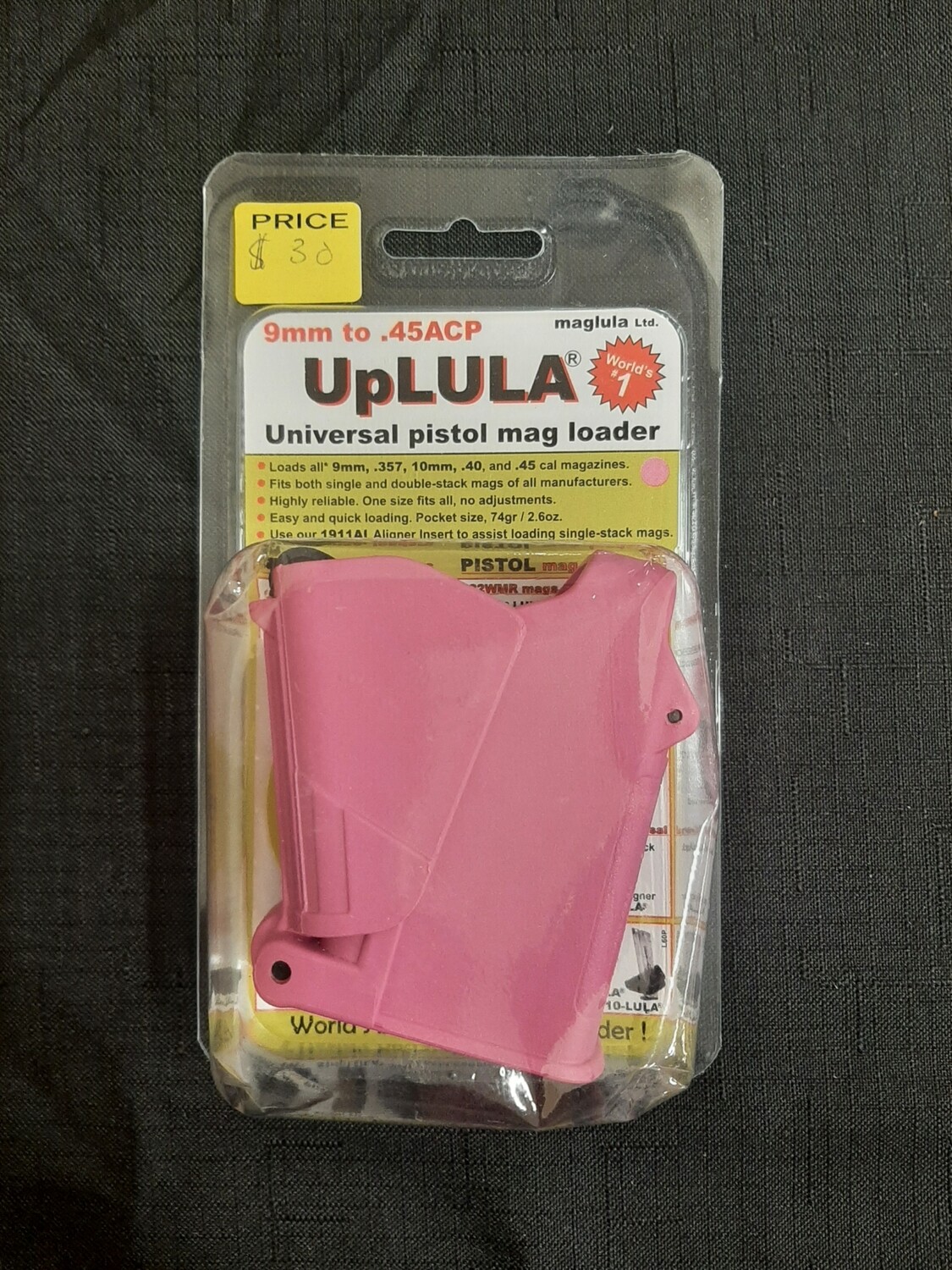 Maglula Uplula Universal Pistol Loader 9mm.45acp "Shipping Only"