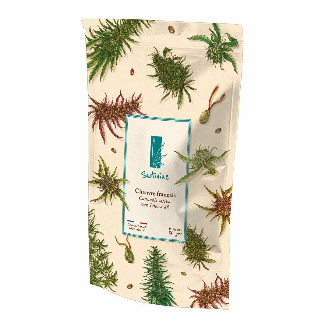 NOUVEAU! Chanvre naturel (Cannabis sativa var. dioïca 88) Qualité