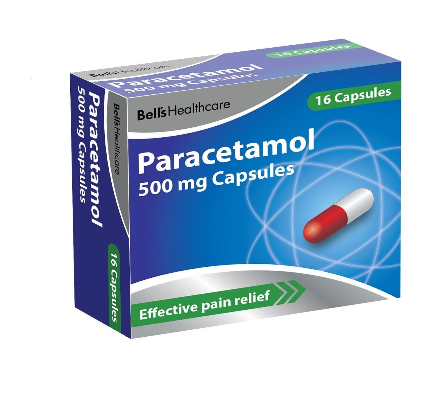 Bells Paracetamol 500mg Capsules