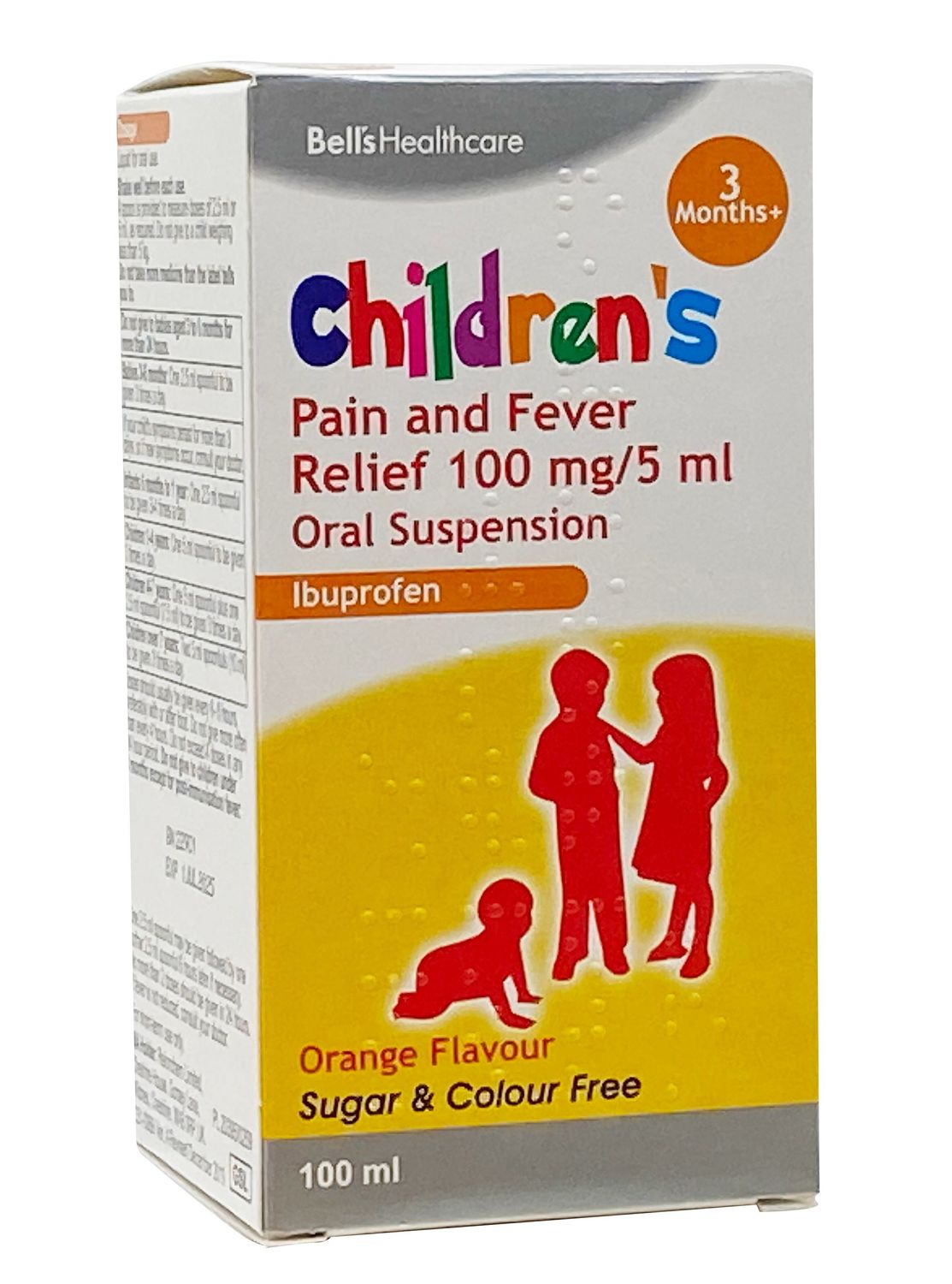Bell's Healthcare Children's Pain and Fever Relief 100mg/5ml Oral