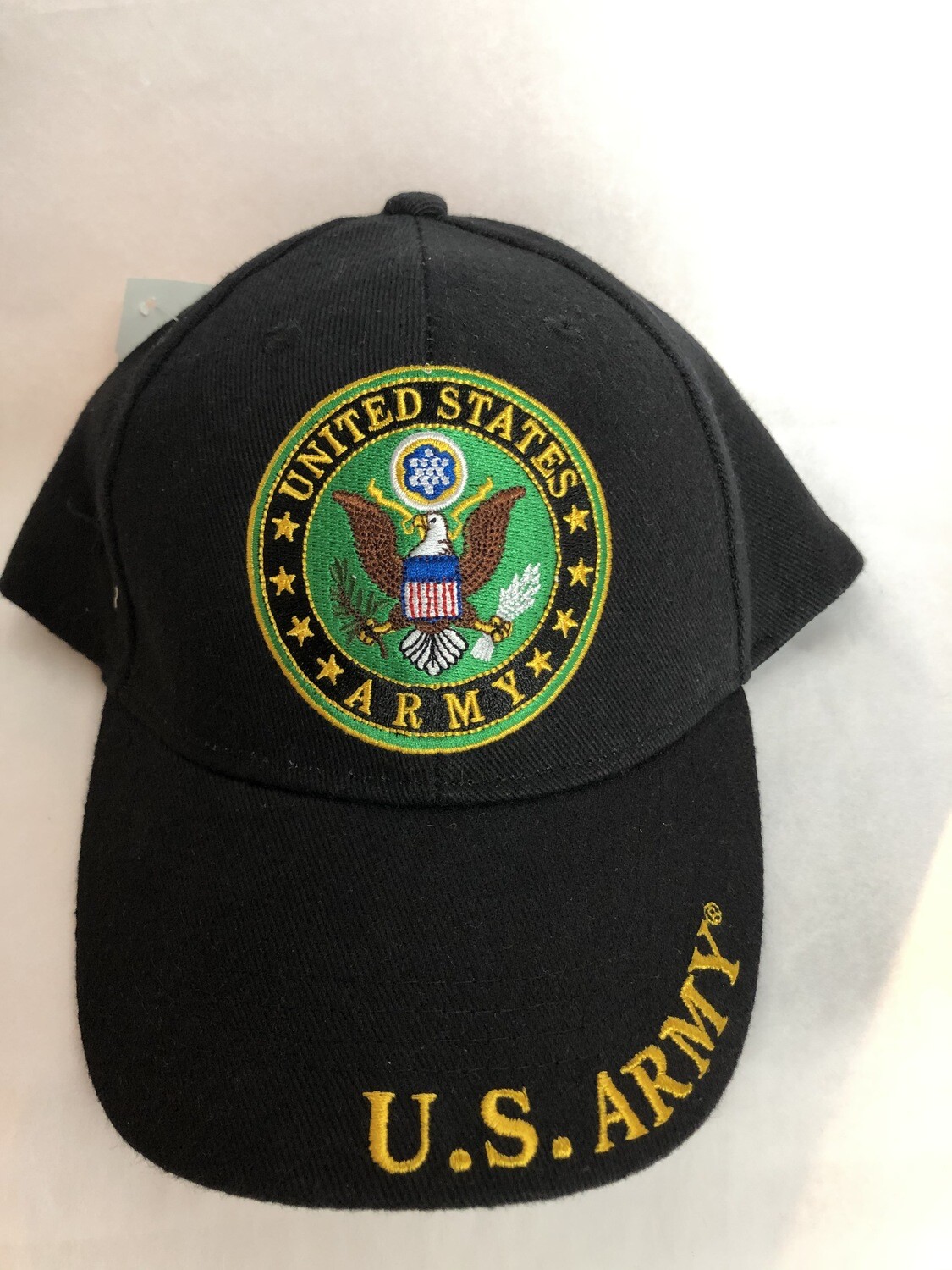 ARMY HAT BLK/OLD SEAL CP00104