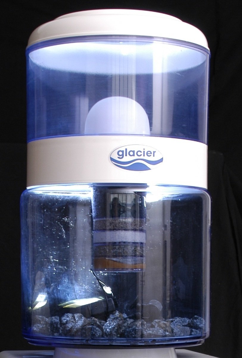 Glacier 15L Glass Filtration System forTop of Dispenser