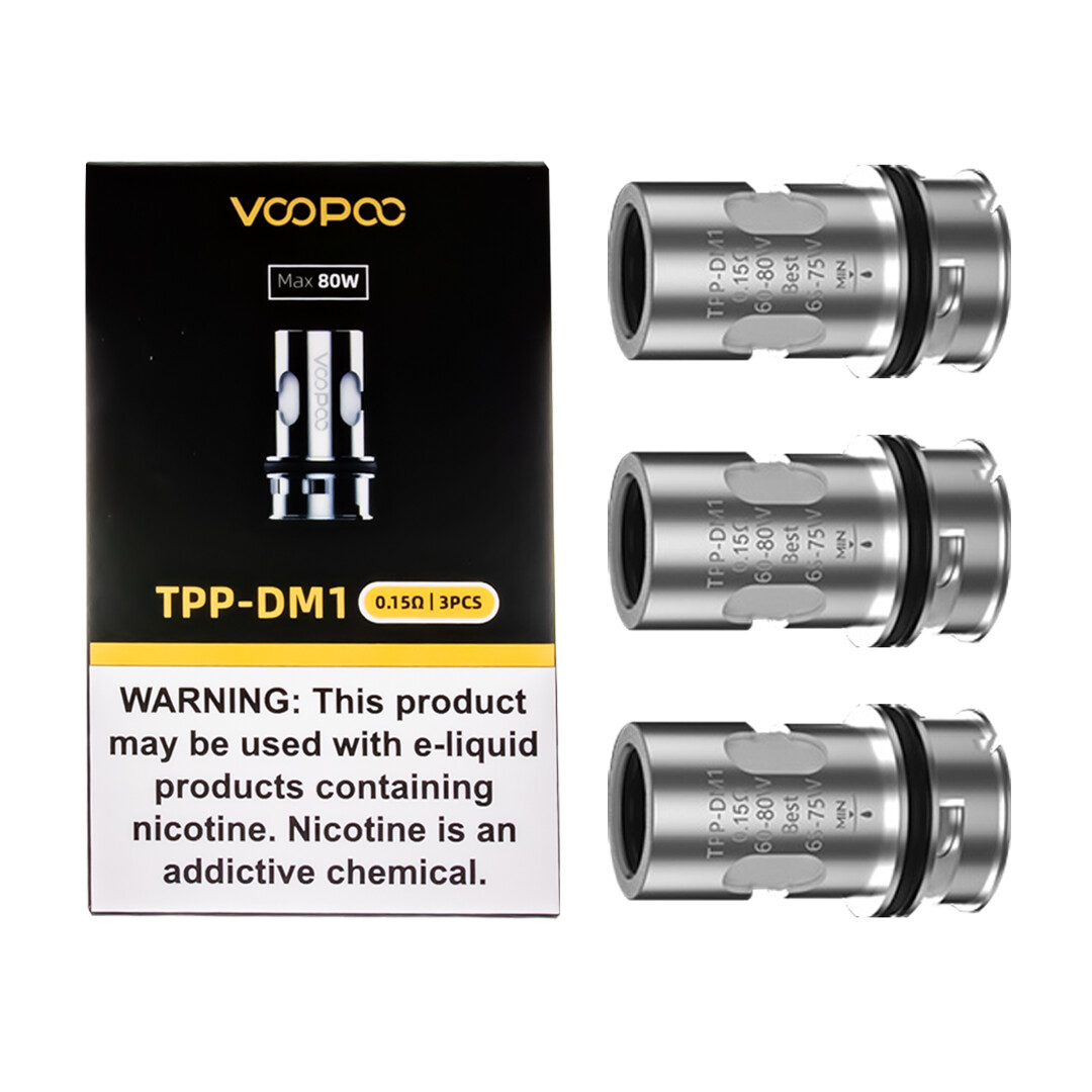 Voopoo TPP Replacement Coils (Drag 3 Kit, Drag X Plus Kit )