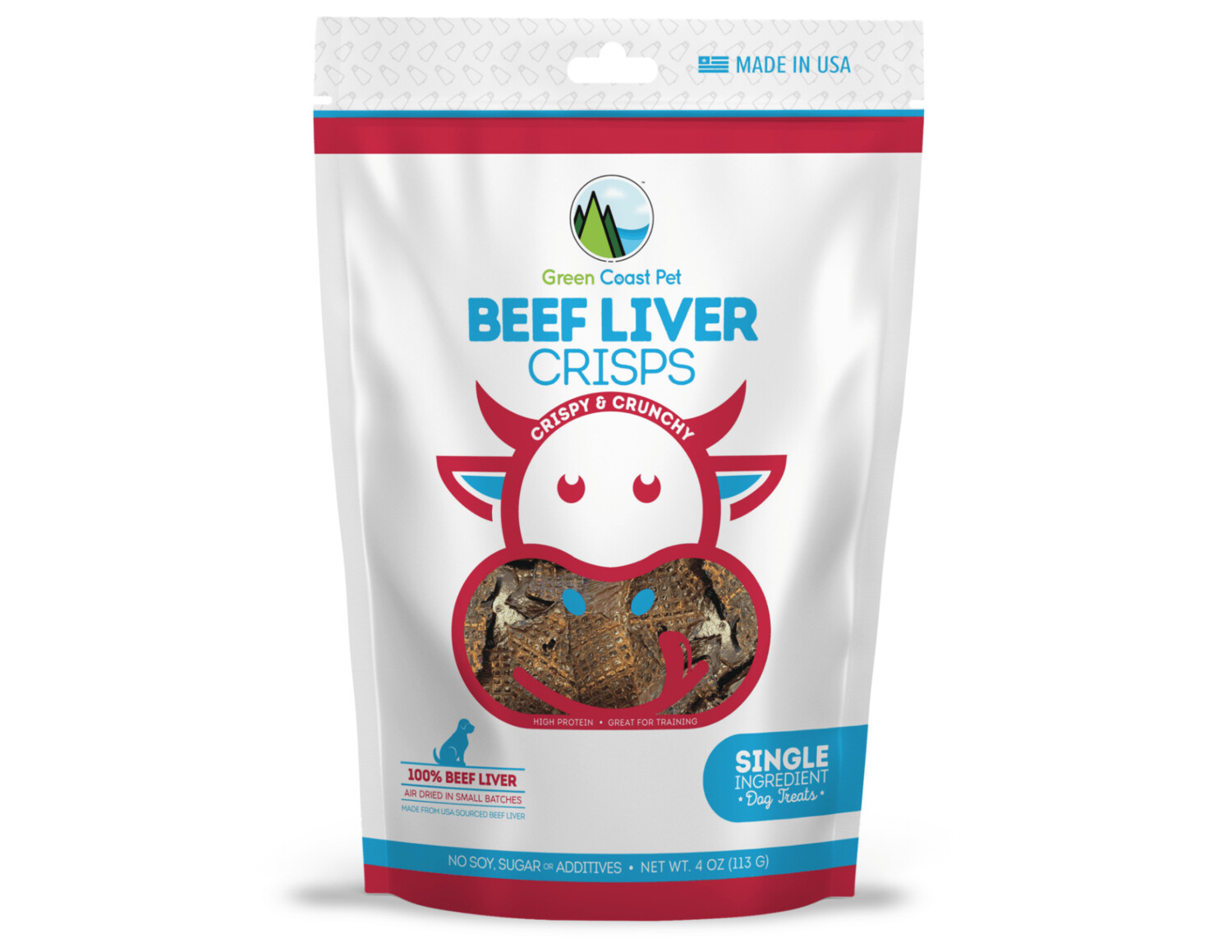 Beef Liver Crisps 4oz