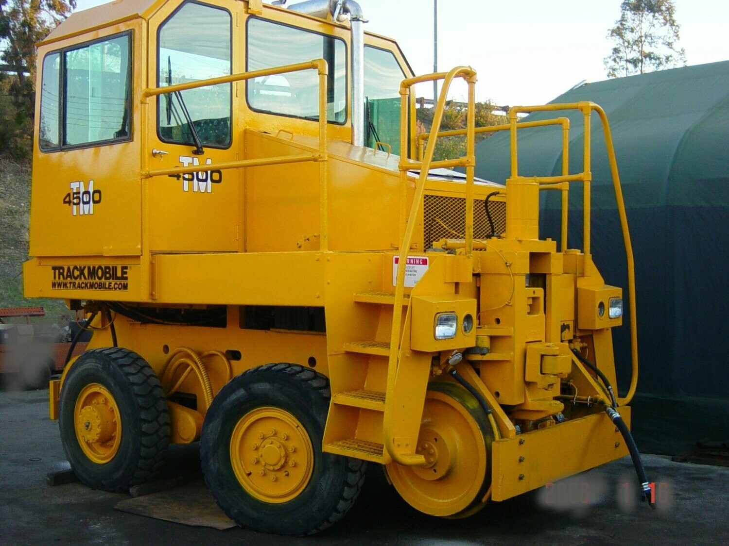 Rebuilt 1997 Trackmobile 4500 with 30 day parts warranty on powertrain