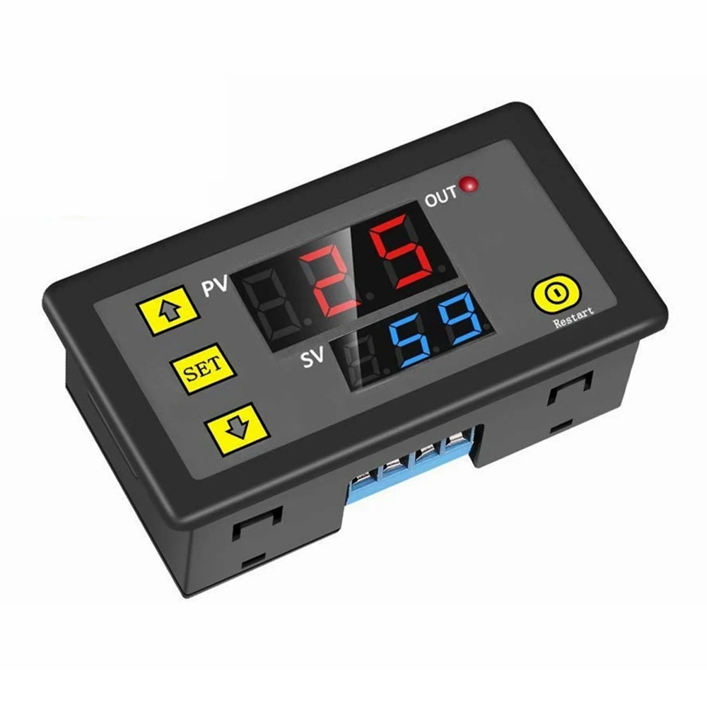DIGITAL TIME DELAY RELAY DUAL DISPLAY