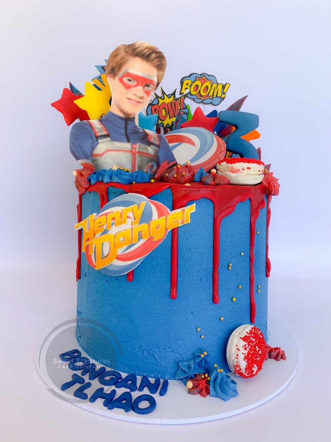 Henry Danger drip cake