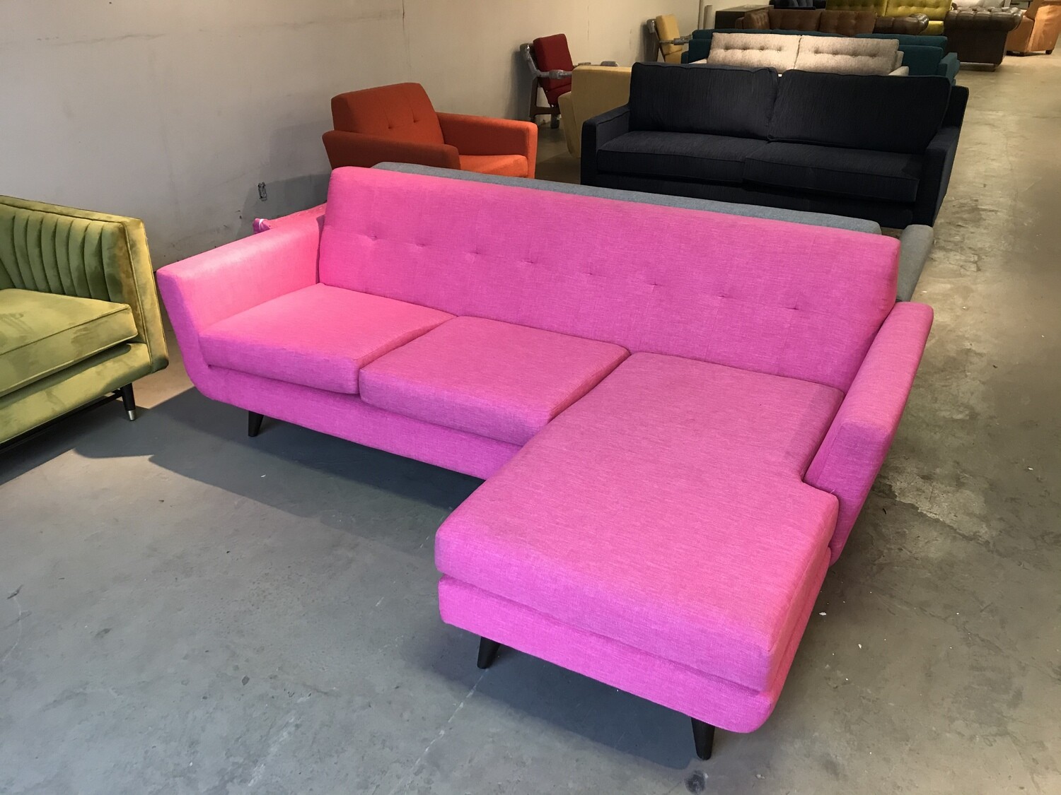 Hughes Grand Sofa (Key Largo Bubblegum)