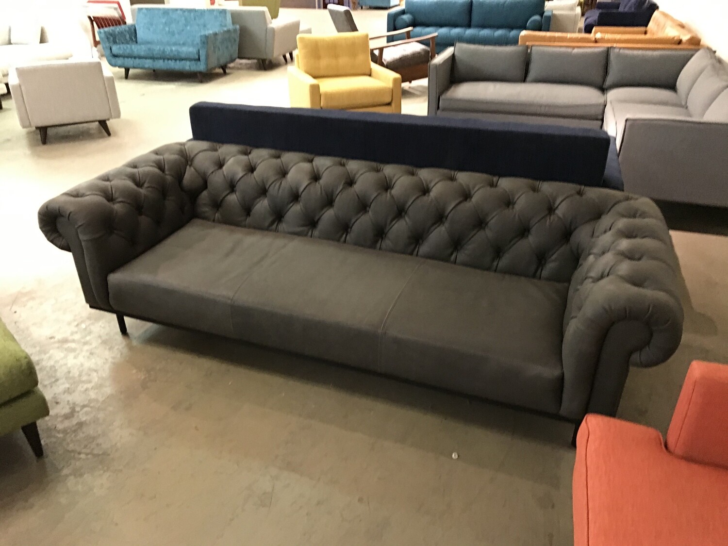 JB Bree Leather Sofa (Toledo Graphite) (2)