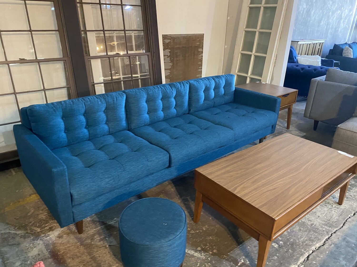 JB Eliot Grand Sofa Key Largo Zenith Teal 2342