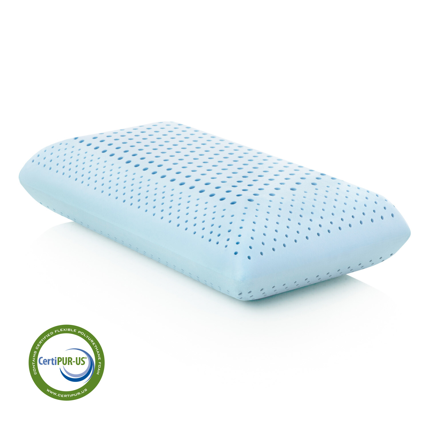 Malouf Gel Dough Low Loft King Pillow for Back/stomach sleepers
