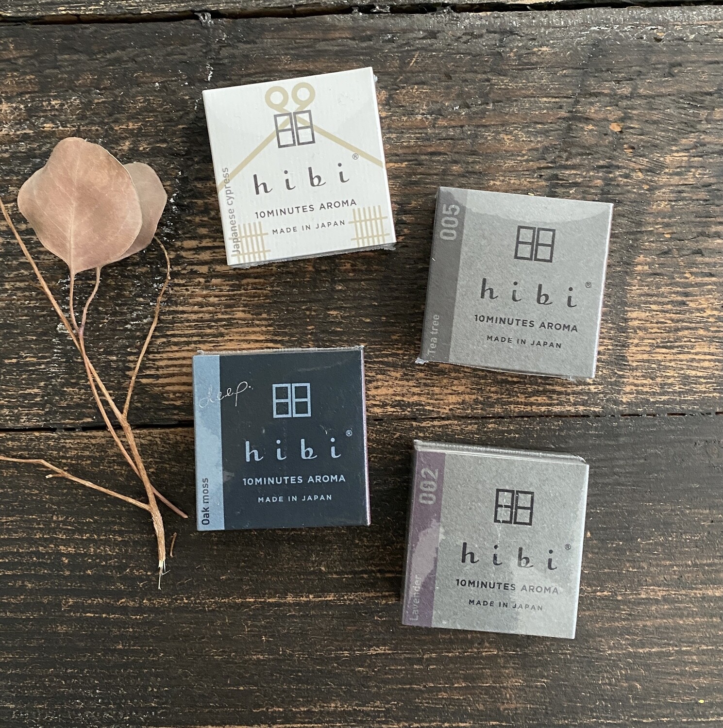 Hibi Incense Match Set