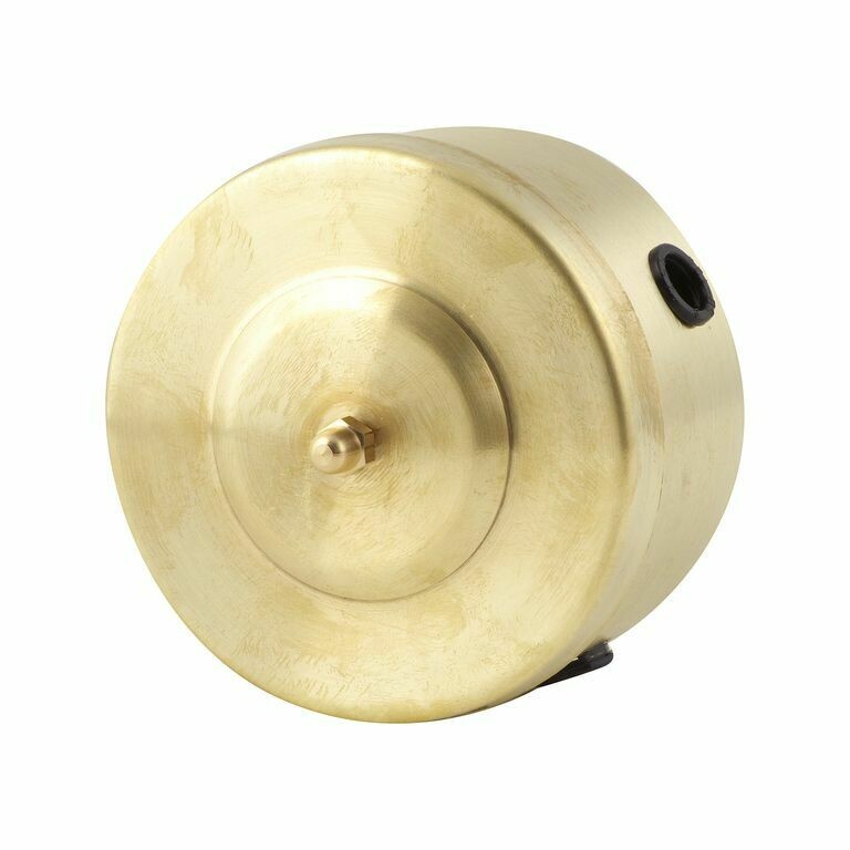 Golden brass junction box