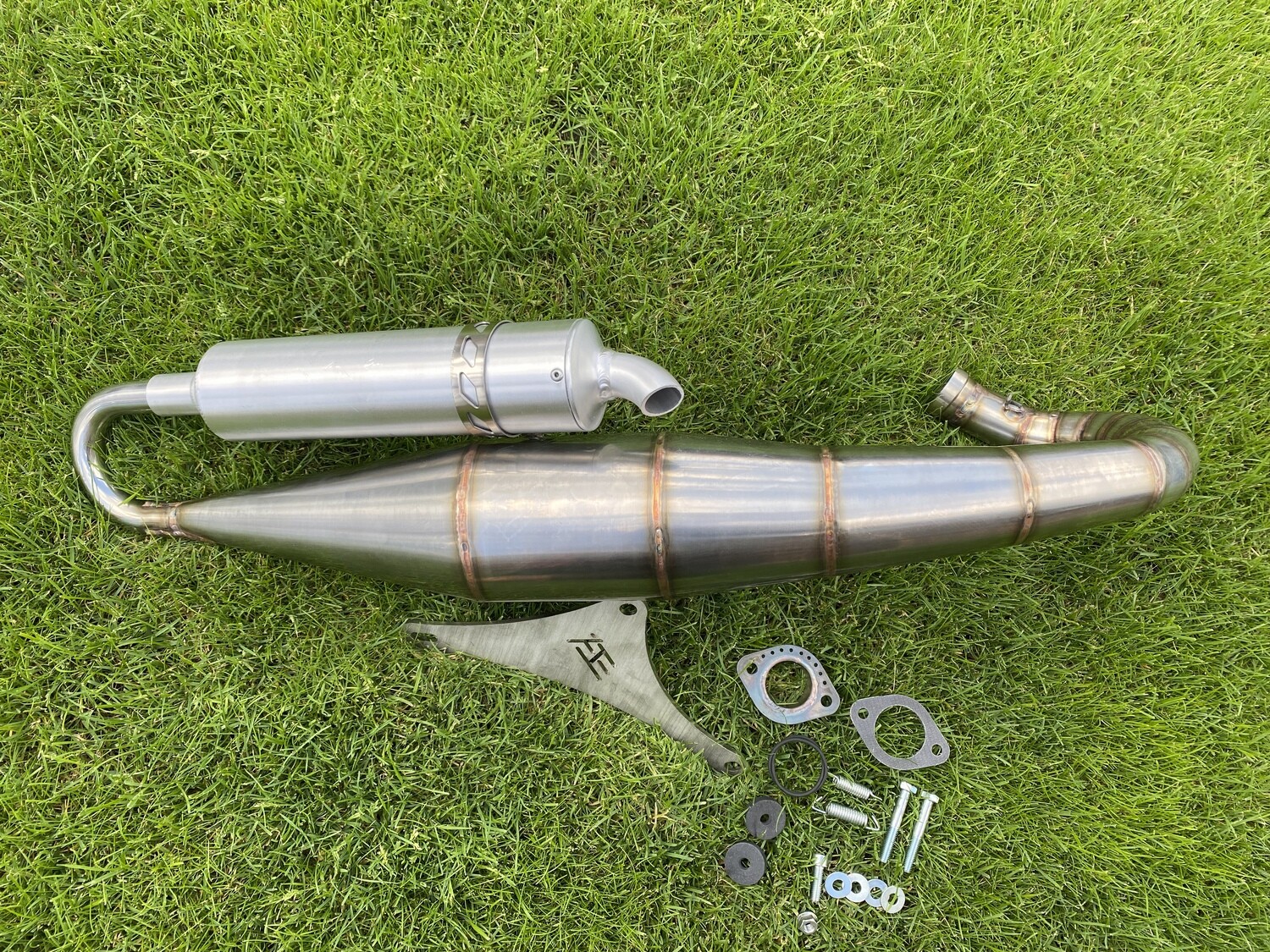 HT Race Exhaust 125 180cc Piaggio