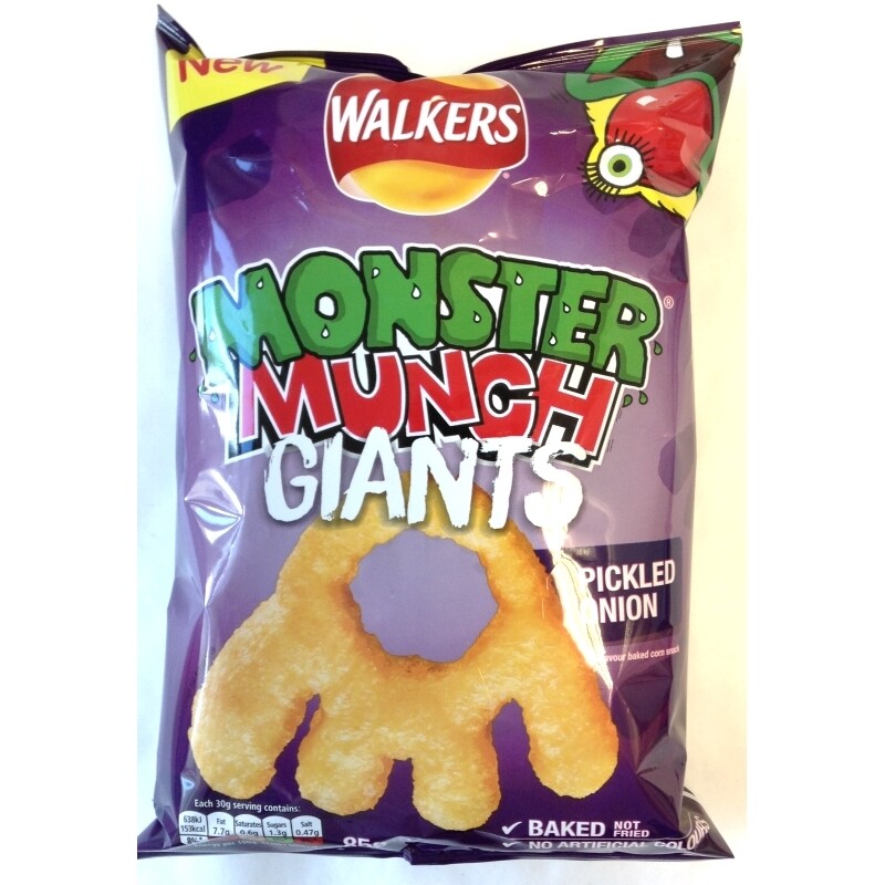Walkers Monster Munch Giants Pickled Onion
