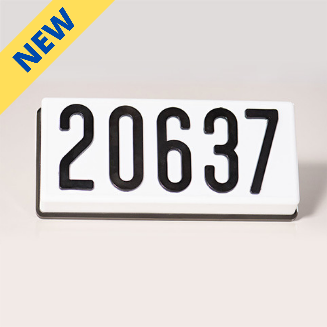PLHN4LED LED Complete Address Sign 4" numbers Products Aero