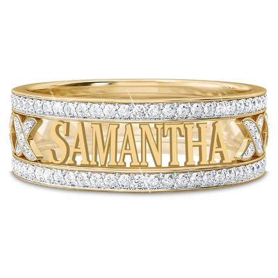 08  Personalisierter Diamant Ring
