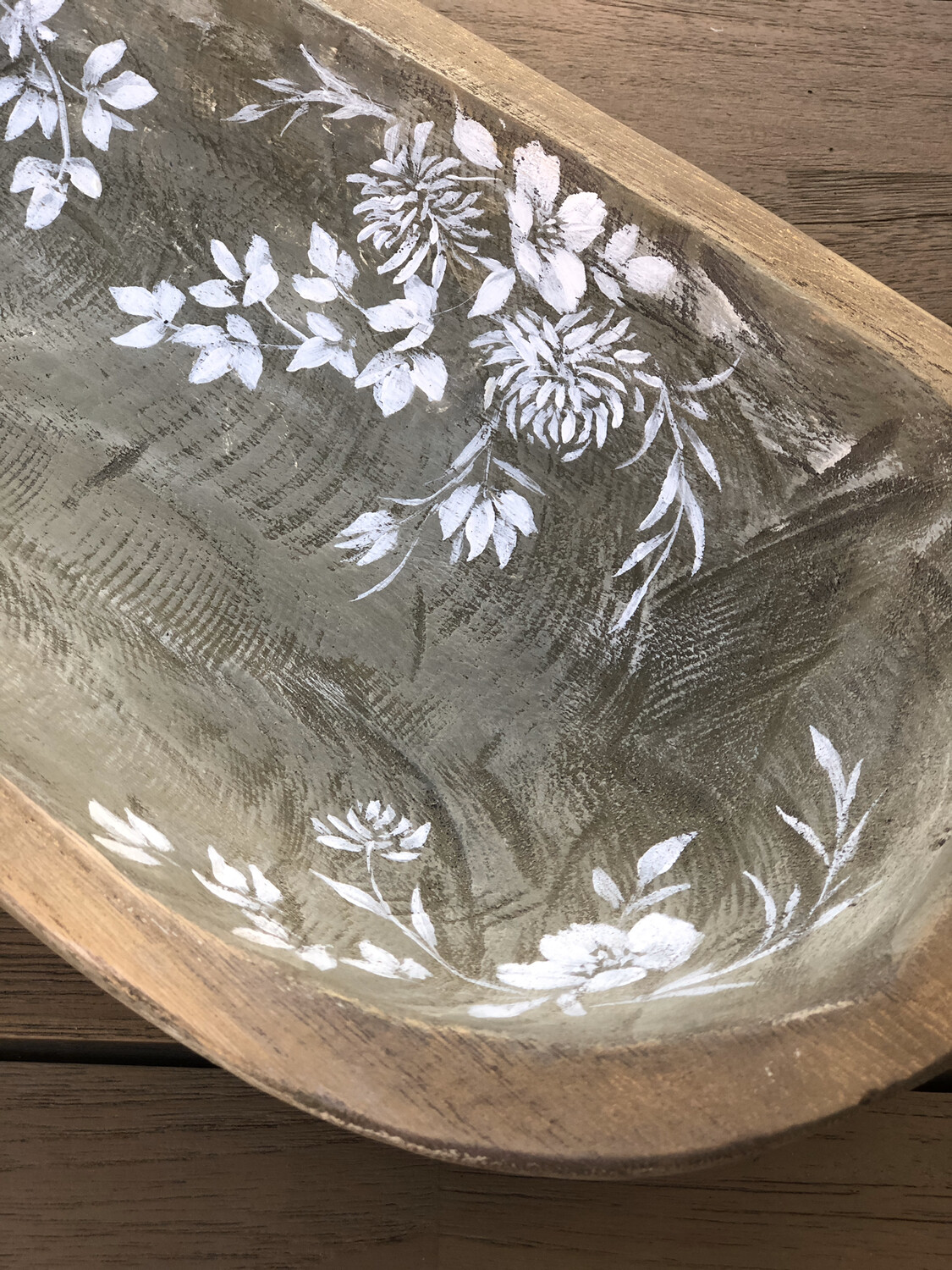 Painted dough bowl no. 164