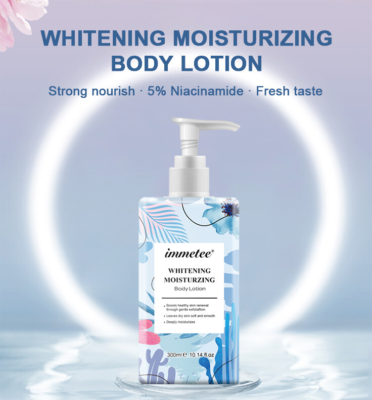 Immetee Milk Niacinamide Whitening Moisturizing Body Lotion