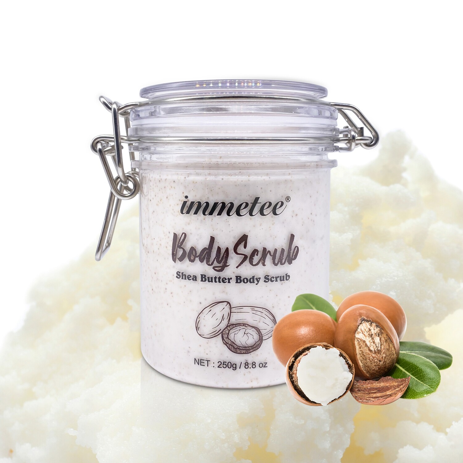 Immetee Luxury Shea Butter Body Scrub