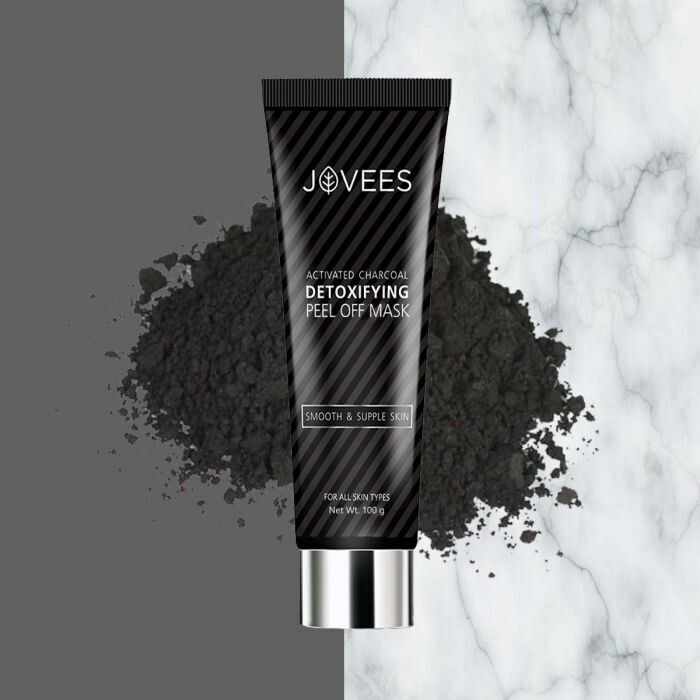 JOVEES ACTIVATED CHARCOAL DETOXIFYING PEEL OFF MASK 100g