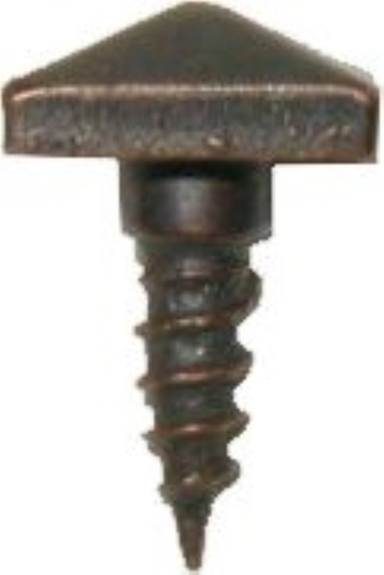 Mission Style Pyramid Head Screw iron steel copper decorative antique