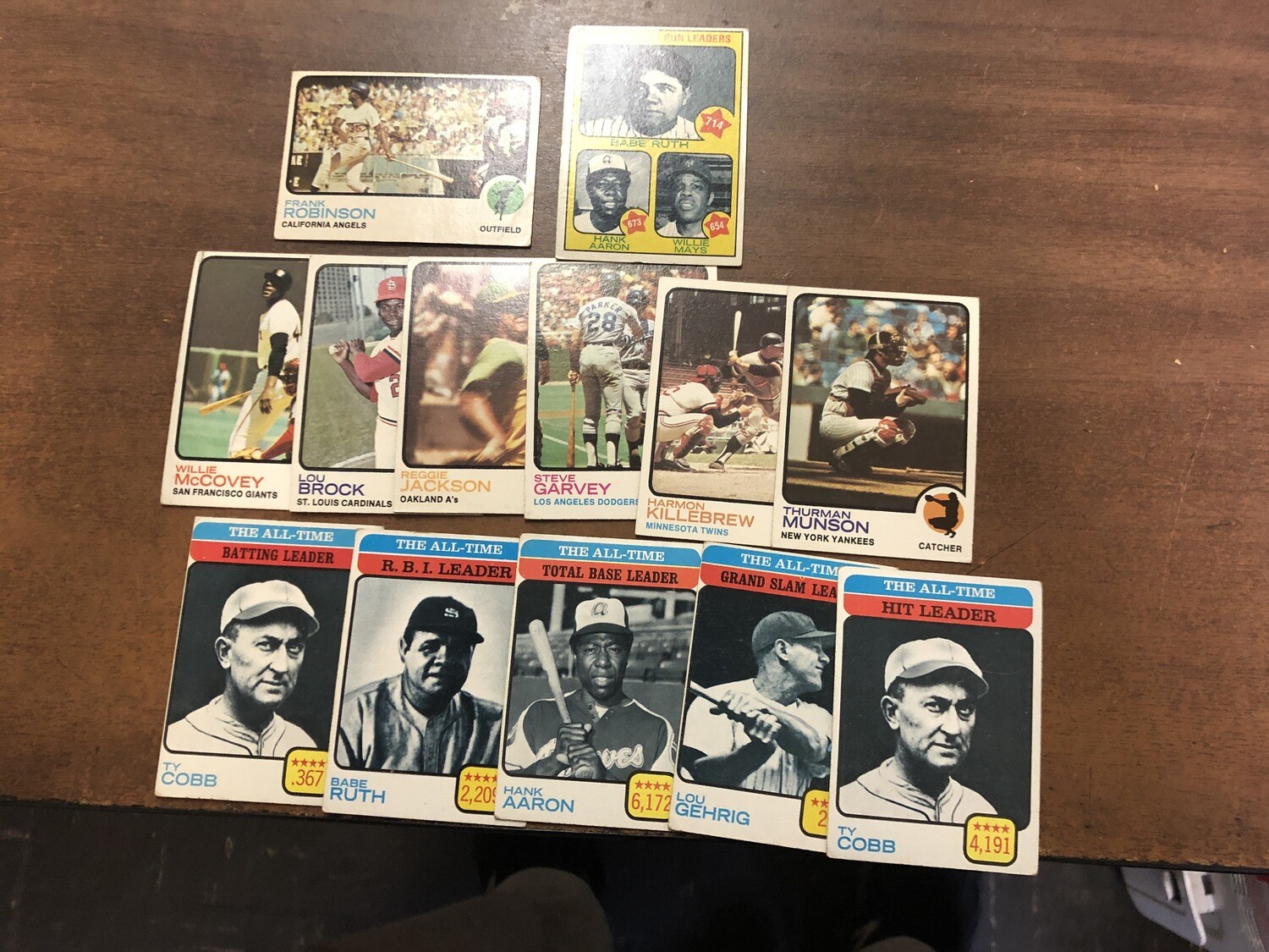 1973 Topps Baseball Starter set; 478 cards