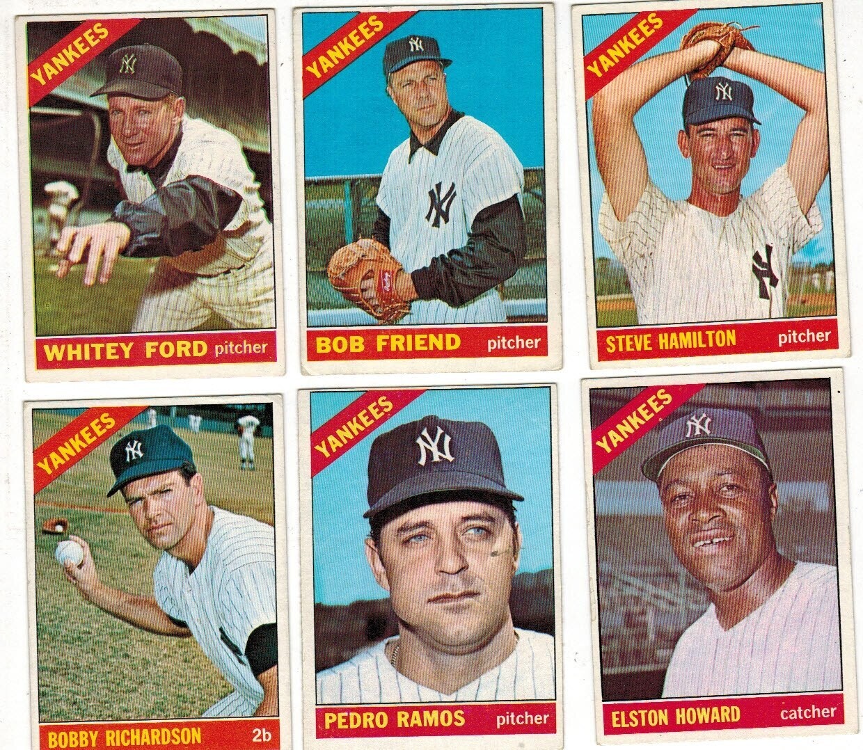 1966 Topps Yankee Team set 23 ct. No Mantle, 1 Hi