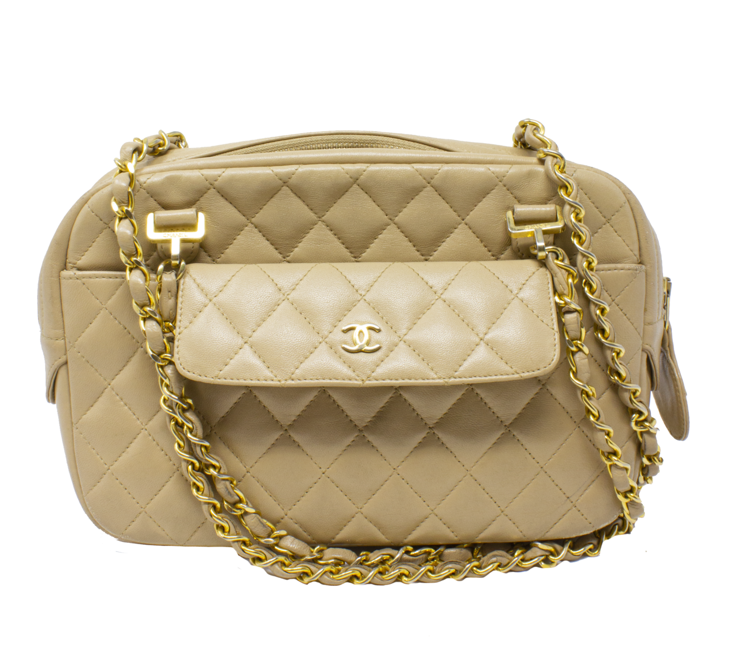 Chanel Quilted Shoulder Bag and Clutch shop