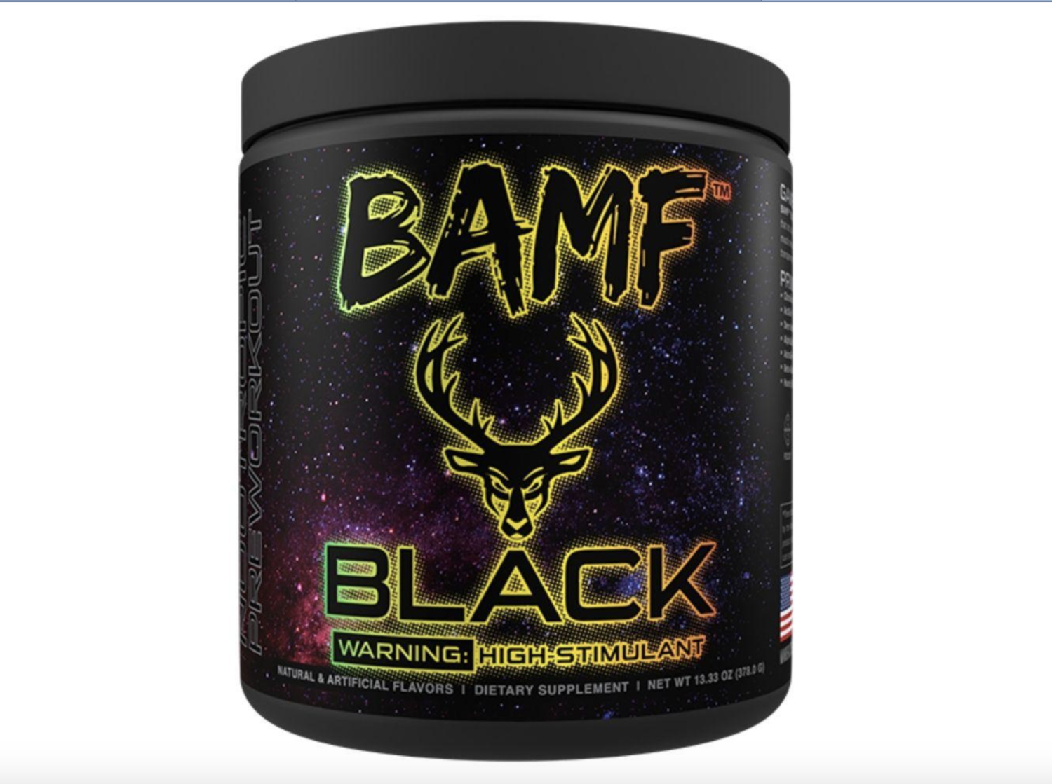 Bucked Up Bamf Black, Candy shop flavor