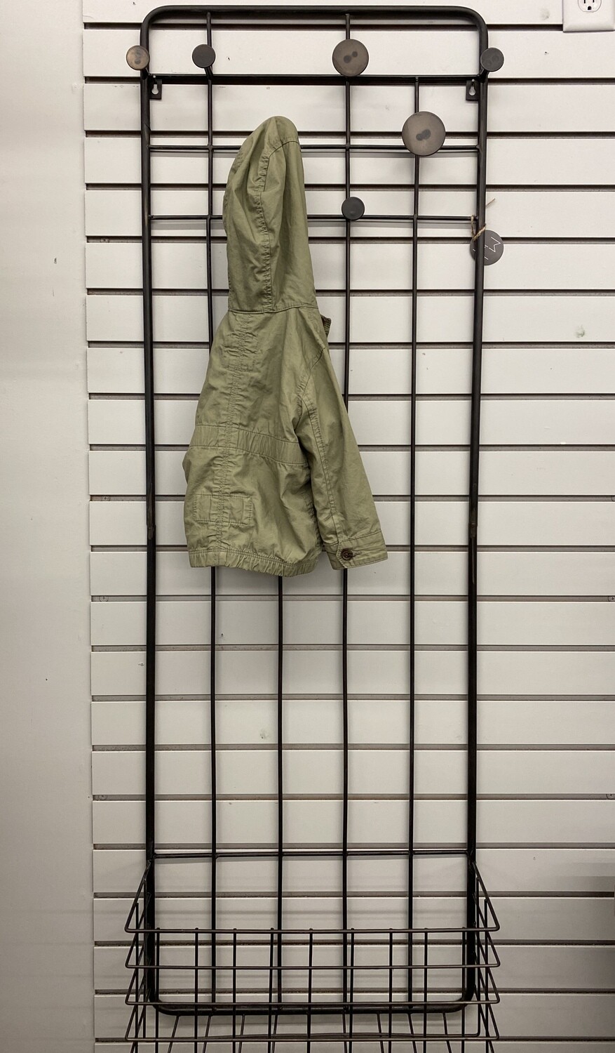 Metal Wall Coat Rack