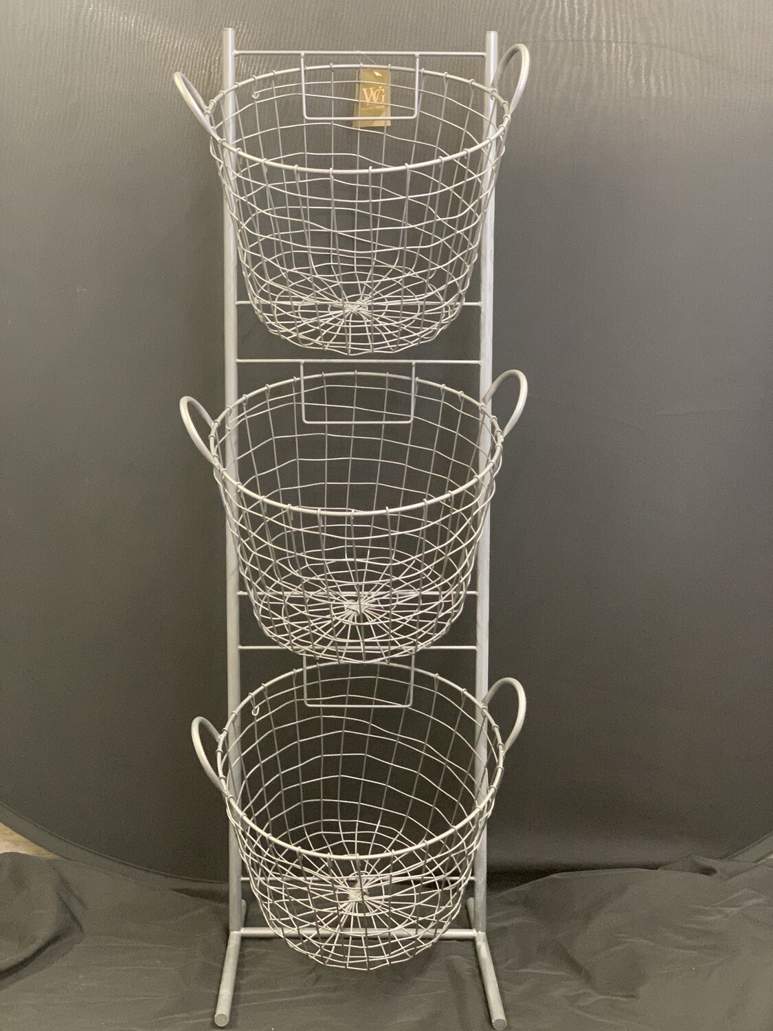 Metal Basket 3 Tieredlarge