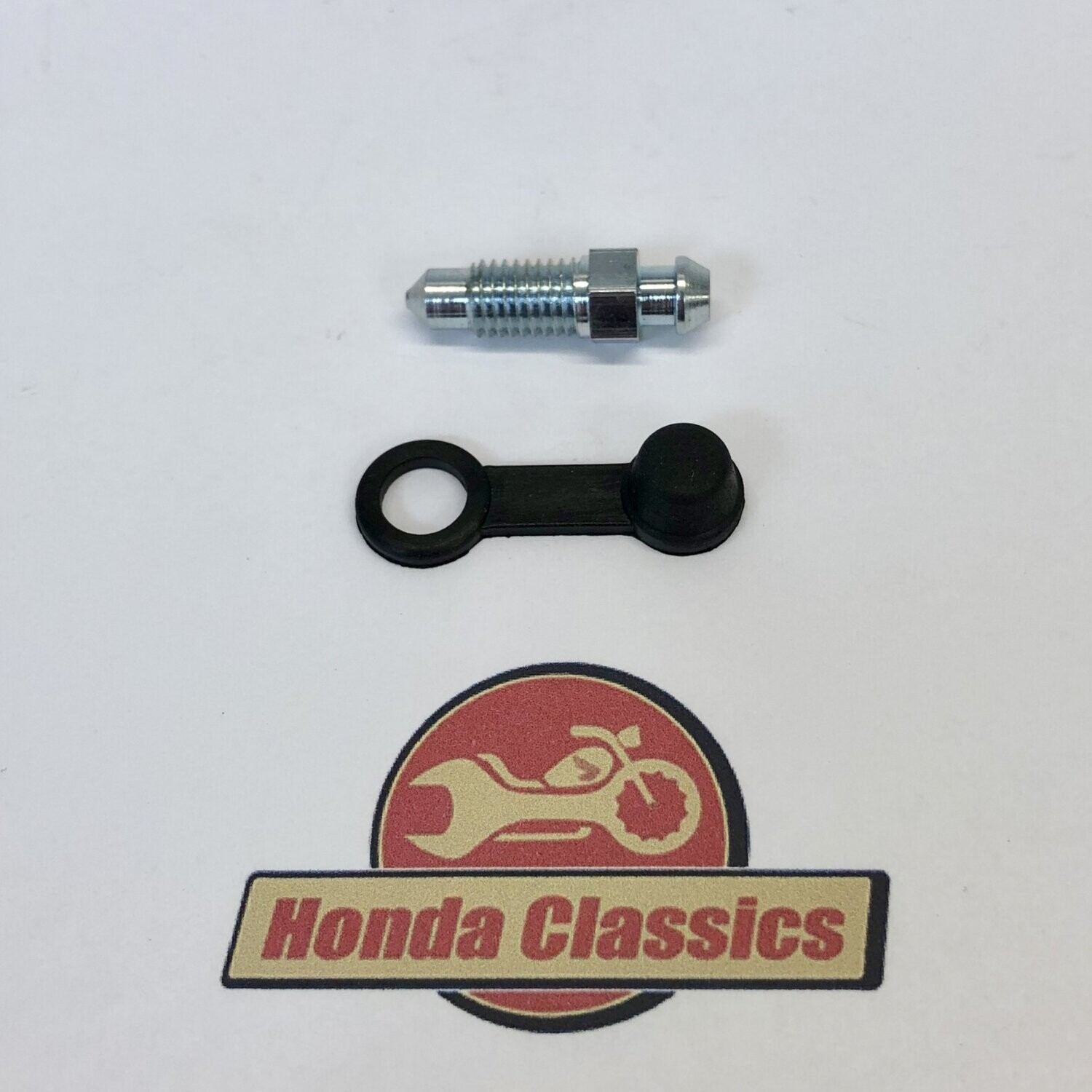 Brake Caliper Bleed Valve Screw & Rubber Cap Set (7mm) KIT127