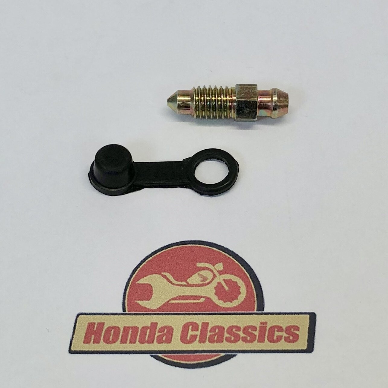 Brake Caliper Bleed Valve Screw & Rubber Cap Set (8mm) KIT128