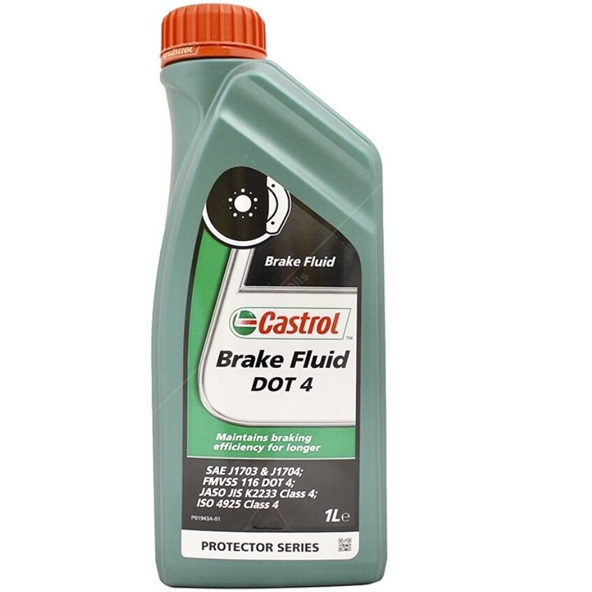 Castrol Dot4 Brake Fluid, 1L CAS841