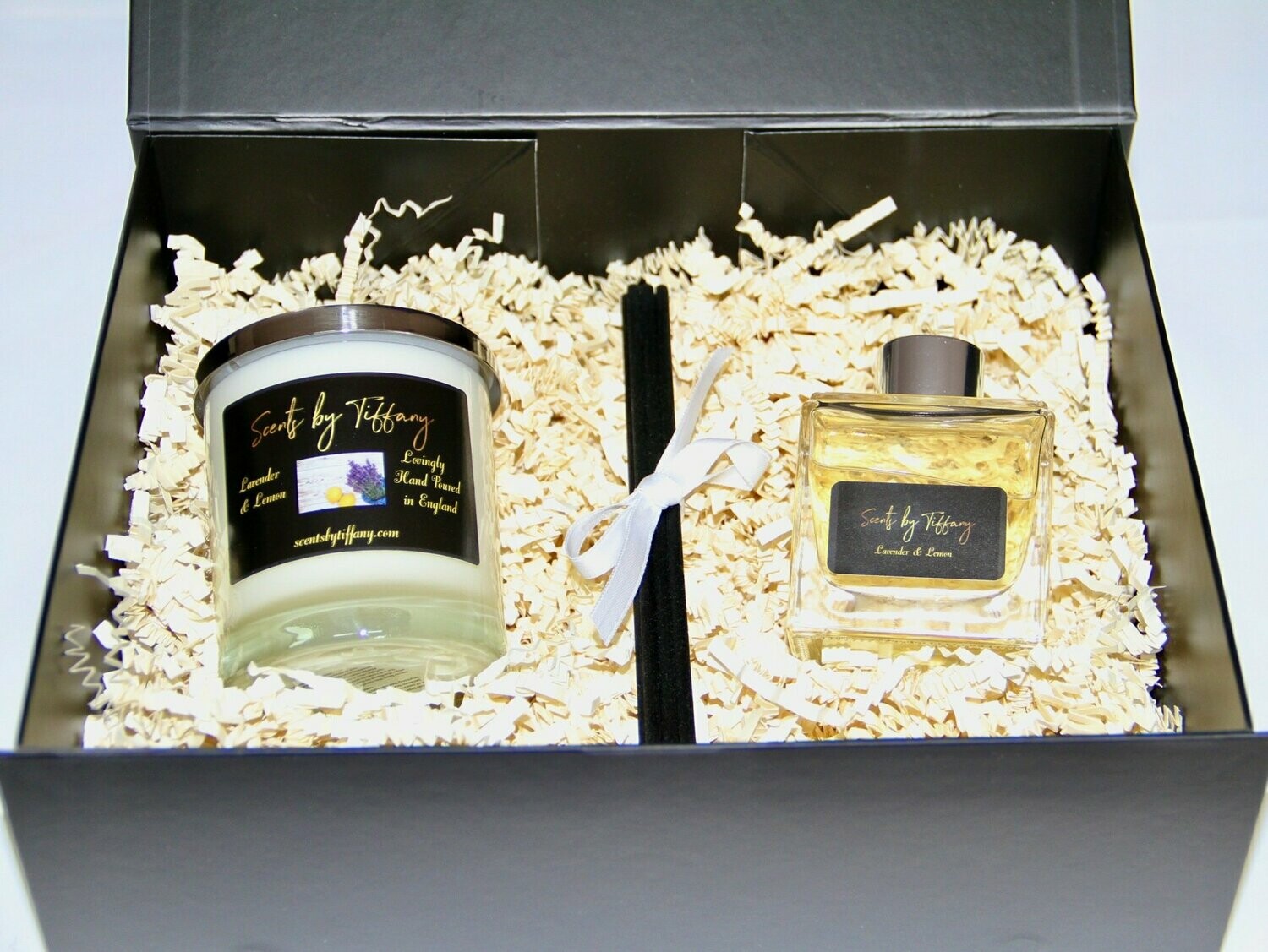 Rome Gift Box Single Wick Candle & Reed Diffuser