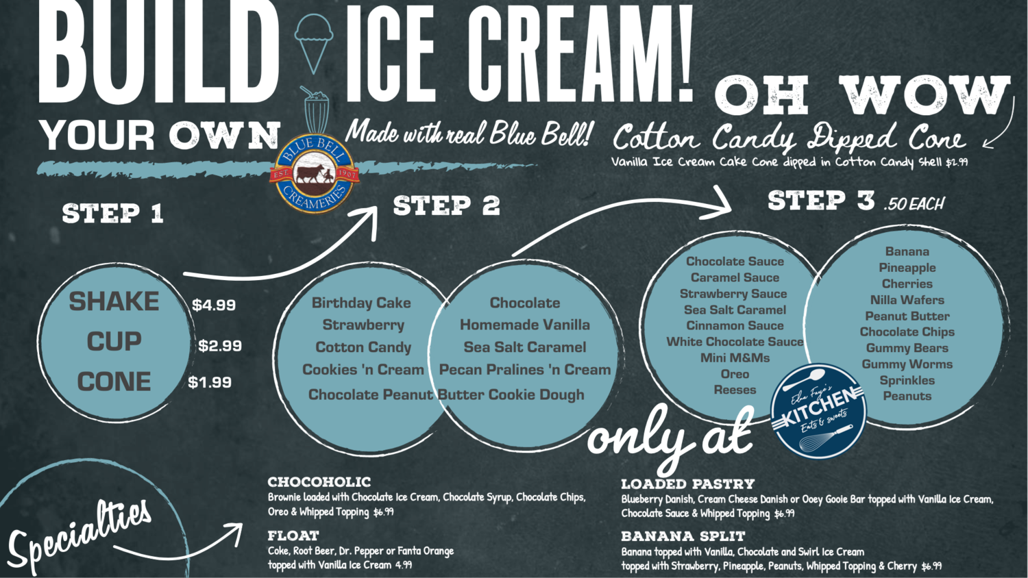 Build Your Own Ice Cream