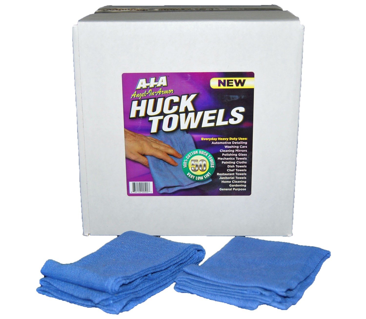 50 New Blue Huck Surgical Towels